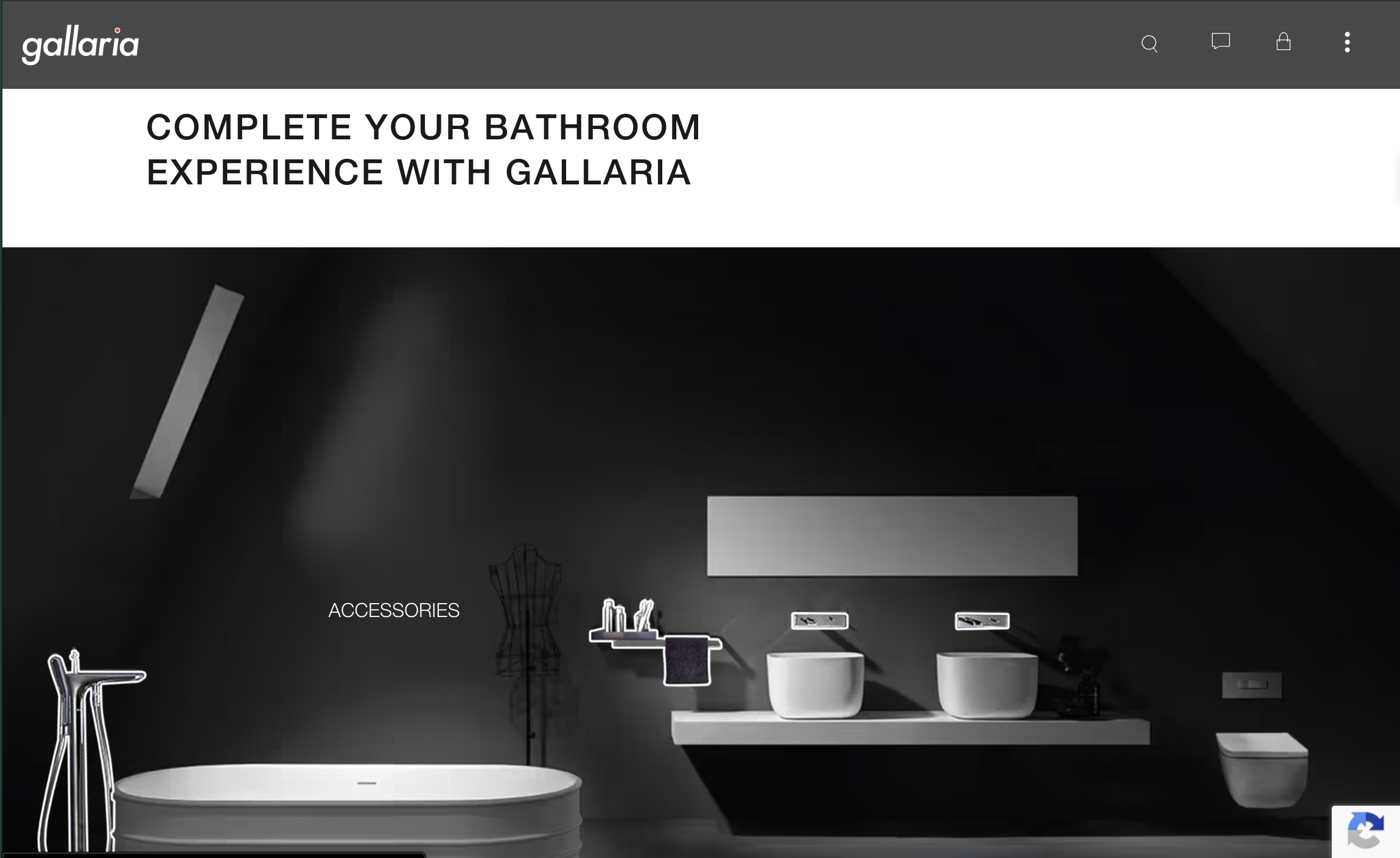 Gallaria E-Commerce Platform screenshot 1